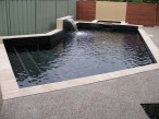 Black tiles